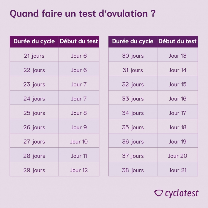 Test D Ovulation Comment A Marche Cyclotest